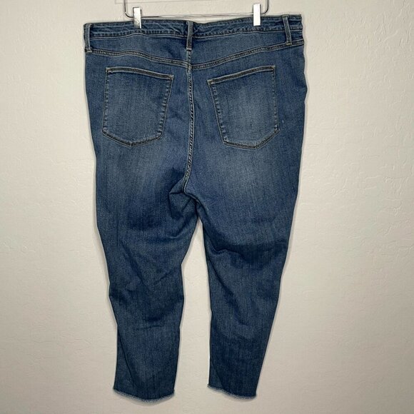 Universal Thread Straight Boyfriend Distressed Jeans Size 22W #67 - Picture 6 of 6